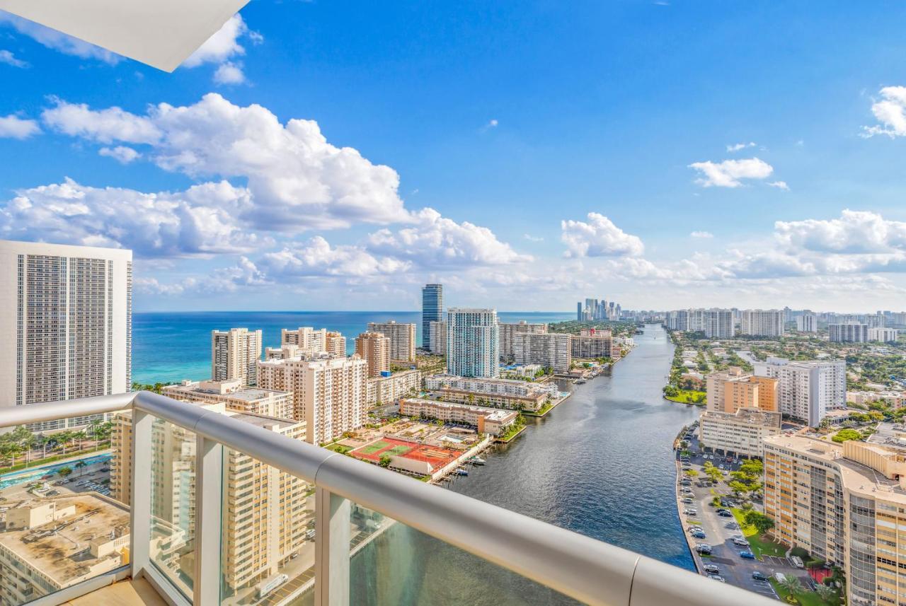 Beachwalk Resort Ph - Dream-Sky Mansion 3Dbr And 3Ba Luxury Penthouse Hallandale Beach Extérieur photo