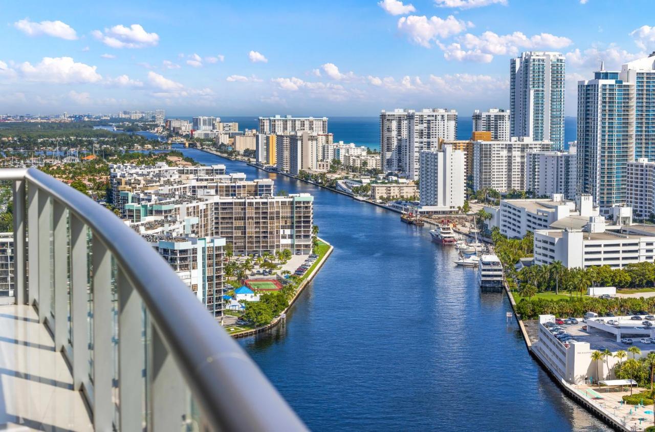 Beachwalk Resort Ph - Dream-Sky Mansion 3Dbr And 3Ba Luxury Penthouse Hallandale Beach Extérieur photo