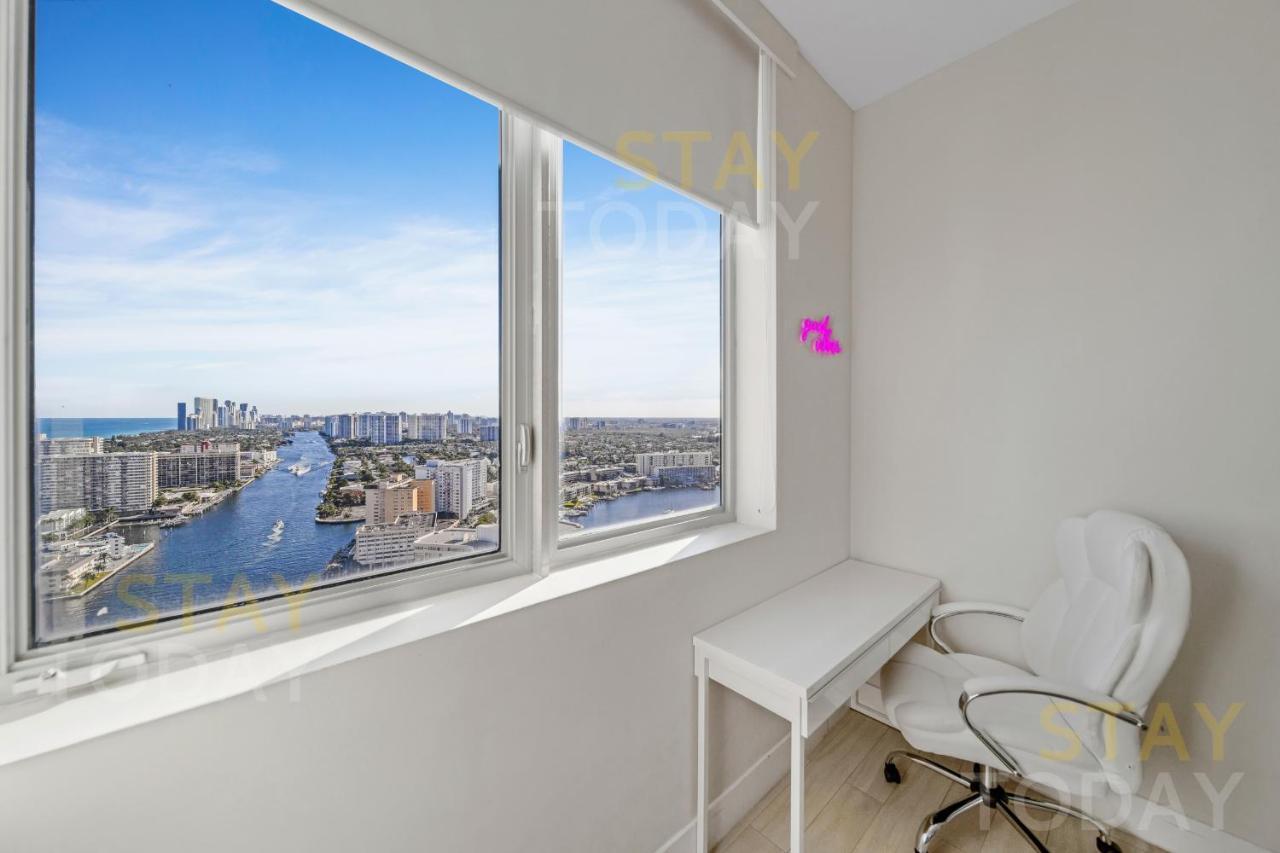 Beachwalk Resort Ph - Dream-Sky Mansion 3Dbr And 3Ba Luxury Penthouse Hallandale Beach Extérieur photo