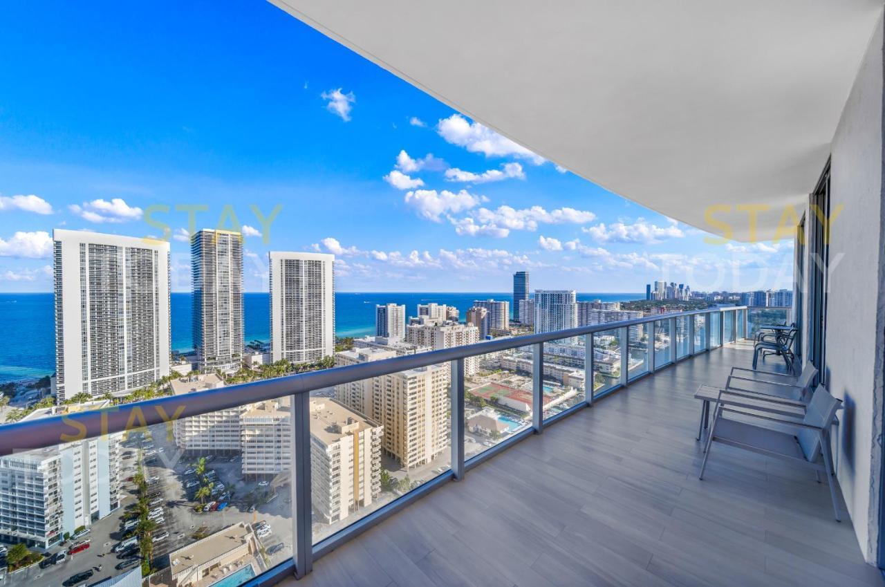 Beachwalk Resort Ph - Dream-Sky Mansion 3Dbr And 3Ba Luxury Penthouse Hallandale Beach Extérieur photo