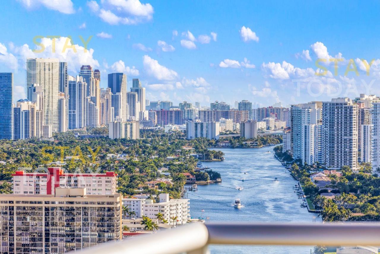 Beachwalk Resort Ph - Dream-Sky Mansion 3Dbr And 3Ba Luxury Penthouse Hallandale Beach Extérieur photo