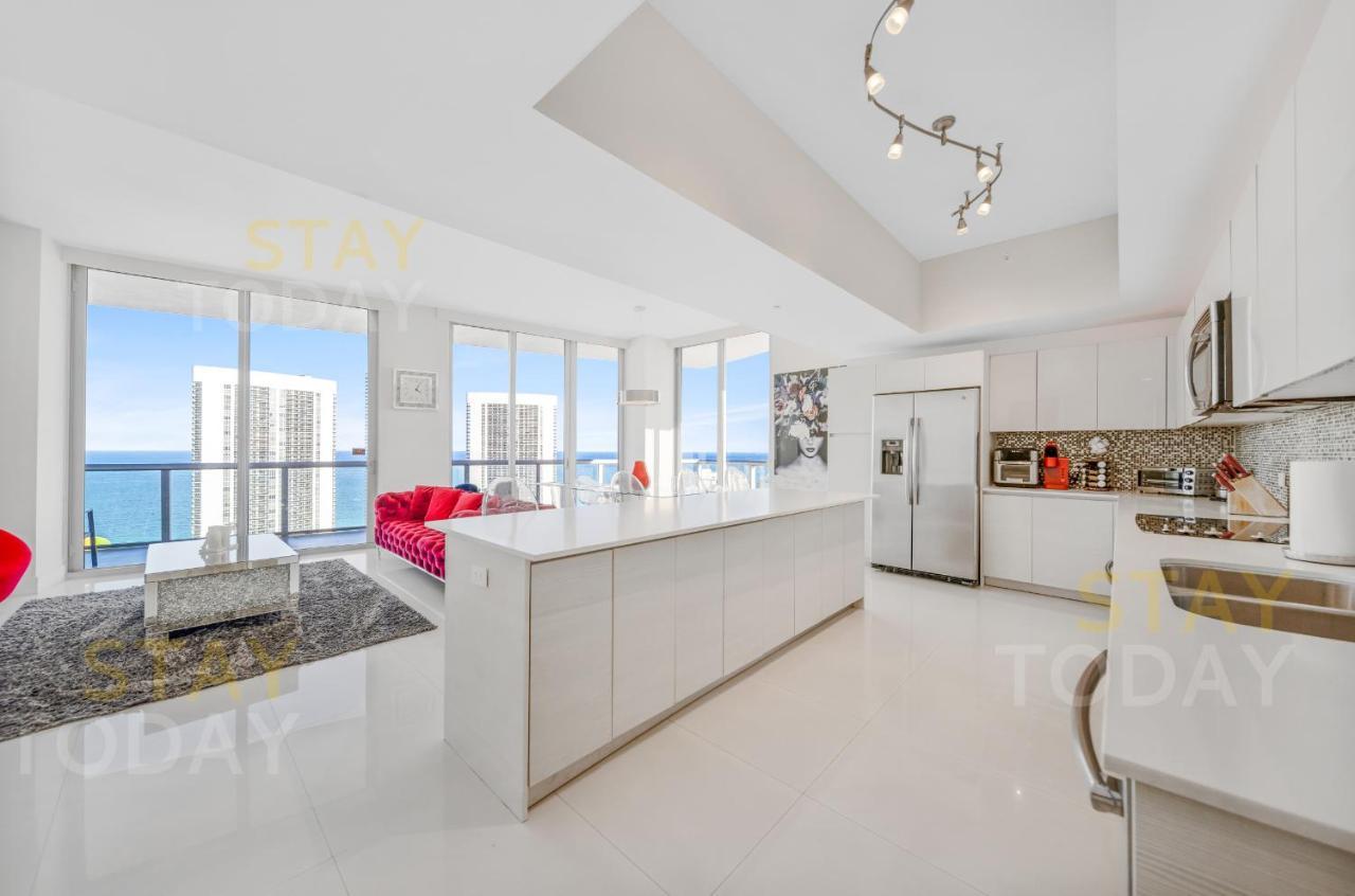 Beachwalk Resort Ph - Dream-Sky Mansion 3Dbr And 3Ba Luxury Penthouse Hallandale Beach Extérieur photo