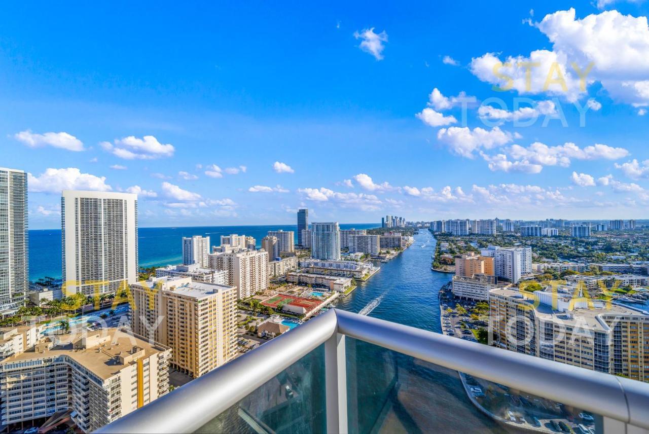 Beachwalk Resort Ph - Dream-Sky Mansion 3Dbr And 3Ba Luxury Penthouse Hallandale Beach Extérieur photo