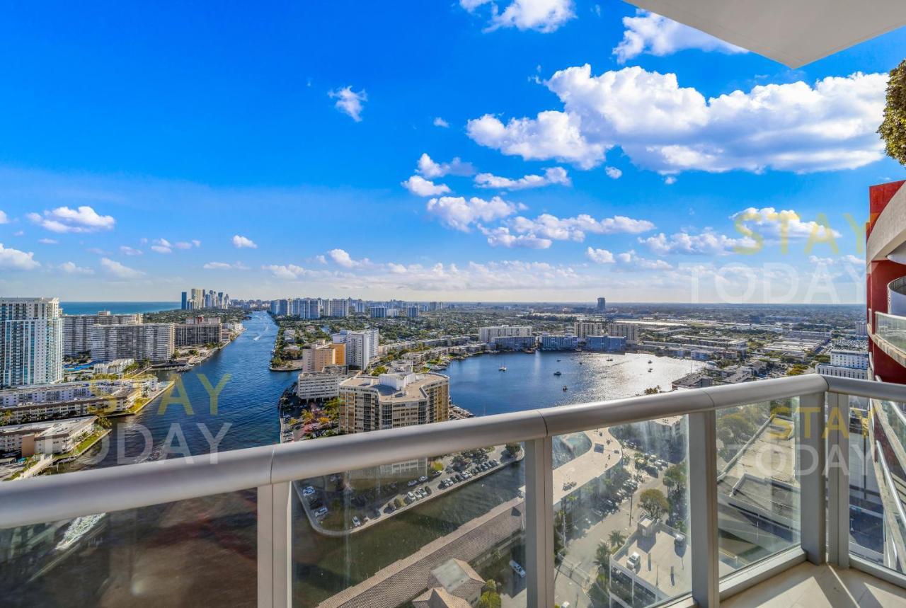 Beachwalk Resort Ph - Dream-Sky Mansion 3Dbr And 3Ba Luxury Penthouse Hallandale Beach Extérieur photo